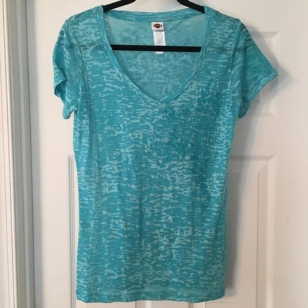NWOT Harley Davidson Burnout Tee